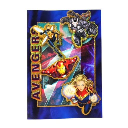 Avengers Marvel 3D Grußkarte