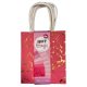 Farbe Pink Papier-Geschenktüte, 6 Stk.