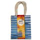 Farbe Striped Papier Geschenktasche, 6er-Pack