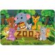 Tiere Zoo Tischuntersetzer 43x28 cm
