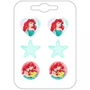 Disney Prinzessin Ariel Ohrring-Set 3 Paar