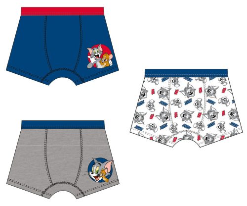 Tom and Jerry Kind Unterhose (boxer) 3 Stück/Paket 122/128 cm
