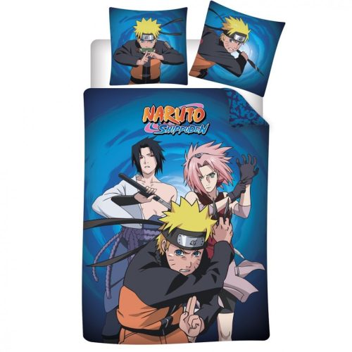 Naruto Ninja Trio Bettwäsche 140×200 cm, 63×63 cm Microfibre