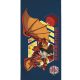 Bakugan Badetuch, Strandtuch 70x140 cm (Fast Dry)