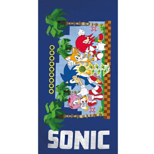 Sonic the Hedgehog Badetuch, Strandtuch 70x140 cm (Fast Dry)