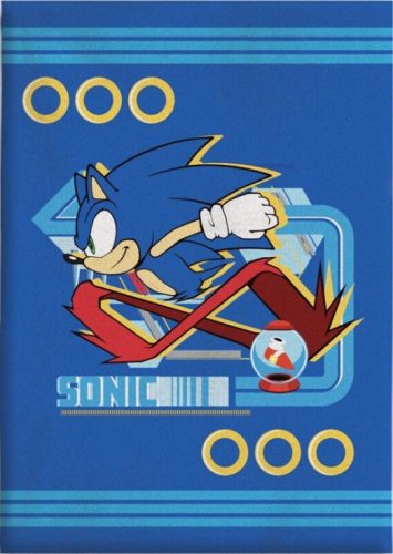 Sonic the Hedgehog Fleecedecke 100x140 cm