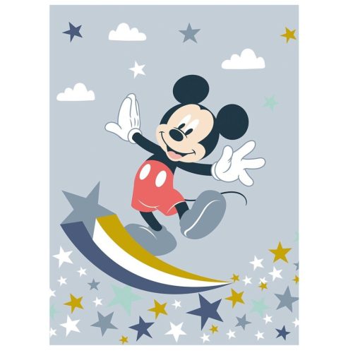 Disney Mickey Star Coral-Fleece-Decke 110x150 cm