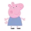 Peppa Wutz Formkissen, Zierkissen 27x33 cm