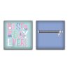 Peppa Wutz Best Day Kissen, dekoratives Kissen mit abnehmbarem Bezug 35x35 cm Samt