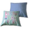 Peppa Wutz Best Day Kissen, dekoratives Kissen mit abnehmbarem Bezug 35x35 cm Samt