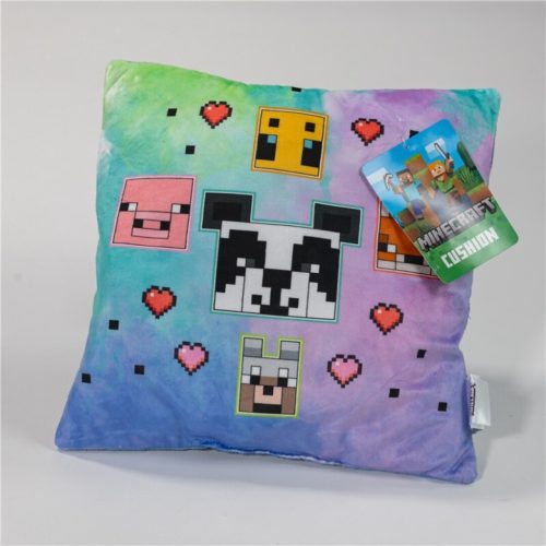 Minecraft Animals Dekokissen mit abnehmbarem Bezug 35x35 cm Velours