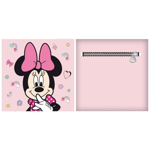 Disney Minnie  Kissen, dekoratives Kissen mit abnehmbarem Bezug 35x35 cm Samt