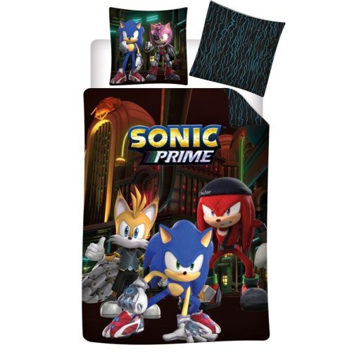 Sonic the Hedgehog Prime Bettwäsche 140×200 cm, 63×63 cm Microfibre