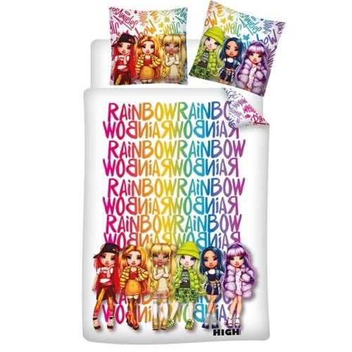 Rainbow High Magic Bettwäsche 140×200 cm, 65×65 cm