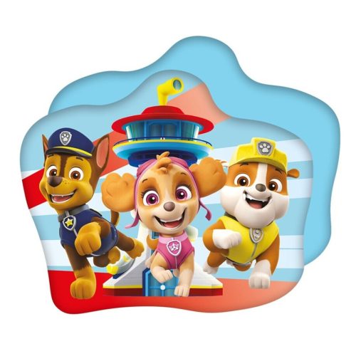 Paw Patrol Trio Form-Kissen, dekoratives Kissen 35x27 cm