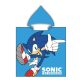 Sonic the Hedgehog Dude Strandtuch, Poncho 55x110 cm (Fast Dry)