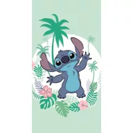   Disney Lilo und Stitch Green Badehandtuch, Strandhandtuch 70x140cm