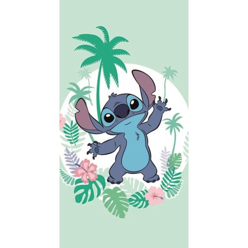 Disney Lilo und Stitch Green Badetuch, Strandhandtuch 70x140cm