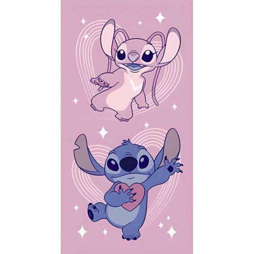 Disney Lilo und Stitch Angel Badetuch, Strandtuch 70x140cm (Fast Dry)