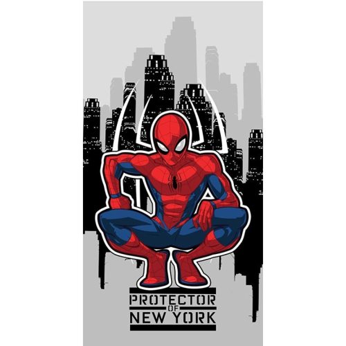 Spiderman New York Badetuch, Strandtuch 70x140 cm (Fast Dry)