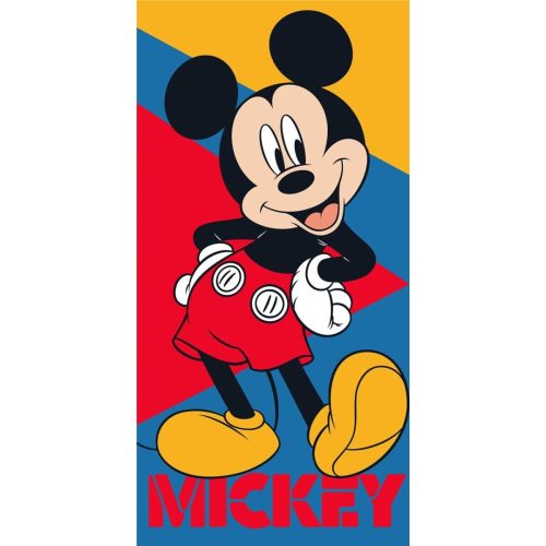 Disney Mickey Pose Badetuch, Strandtuch 70x140 cm (Fast Dry)