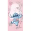 Disney Lilo und Stitch Heart Badetuch, Strandtuch 70x140cm (Schnell Trocken)