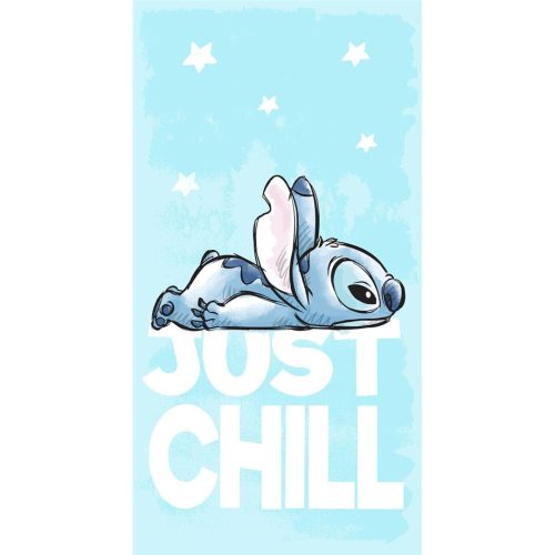 Disney Lilo und Stitch Just Chill Badetuch, Strandtuch 70x140 cm (Fast Dry)