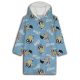 Bluey Airspace Schlüpfdecke aus Plüsch, Poncho 3-6 Jahre