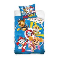 Paw Patrol Pawsible Bettwäsche-Set 140×200cm, 65x65 cm