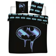   Batman doppelte, doppelte Bettdeckenbezug 240×220cm, 65x65 cm