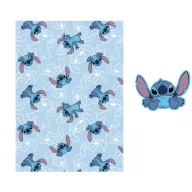   Disney Lilo und Stitch On The Belly Fleece-Decke und Formkissen-Set