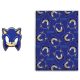 Sonic the Hedgehog Fleece-Decke und Dekokissen Set