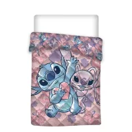   Disney Lilo und Stitch Heart gestepptes Überbett, Bettdecke 140x200cm