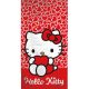 Hello Kitty Hearts Badehandtuch, Strandtuch 70*140cm (Schnelltrocknend)