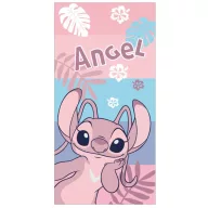   Disney Lilo und Stitch Pink Badetuch, Strandtuch 70x140cm (Schnell trocknend)