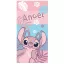 Disney Lilo und Stitch Pink Badetuch, Strandtuch 70x140cm (Schnell trocknend)