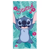   Disney Lilo und Stitch Happy Badetuch, Strandtuch 70x140cm (Fast Dry)