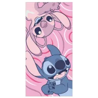   Disney Lilo und Stitch Badetuch, Strandtuch 70x140cm (Schnell trocknend)