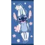 Disney Lilo und Stitch Ocean Badetuch, Strandtuch 70x140cm (Fast Dry)