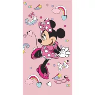   Disney Minnie Badehandtuch, Strandtuch 70x140cm (Schnelltrocknend)