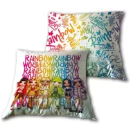Rainbow High Spark Zierkissen 40x40 cm Velours