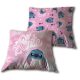 Disney Lilo und Stitch Cute Kissen, Zierkissen 40x40 cm