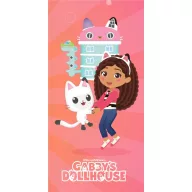   Gabby's Dollhouse Dream House Badetuch, Strandtuch 70x140cm (Schnelltrocknend)