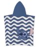 Disney Lilo und Stitch Relax Strandhandtuch Poncho 55x110 cm (Schnelltrocknend)