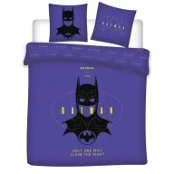   Batman Claim the Night doppelt, Doppelbett Bettbezug 240x220cm, 65x65 cm