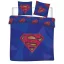 Superman Blue doppel, Doppelbett Bettbezug 240×220cm, 65x65 cm