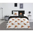 One Piece Hat doppel, Doppelbett Bettbezug 240×220cm, 65x65 cm