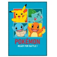 Pokémon Blue Polardecke 100x140 cm