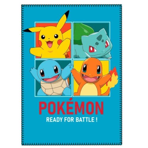 Pokémon Blue Polar Fleece Decke 100x140 cm