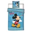 Disney Mickey  Let's Go Bettwäsche 140×200cm, 63×63 cm Mikrofaser